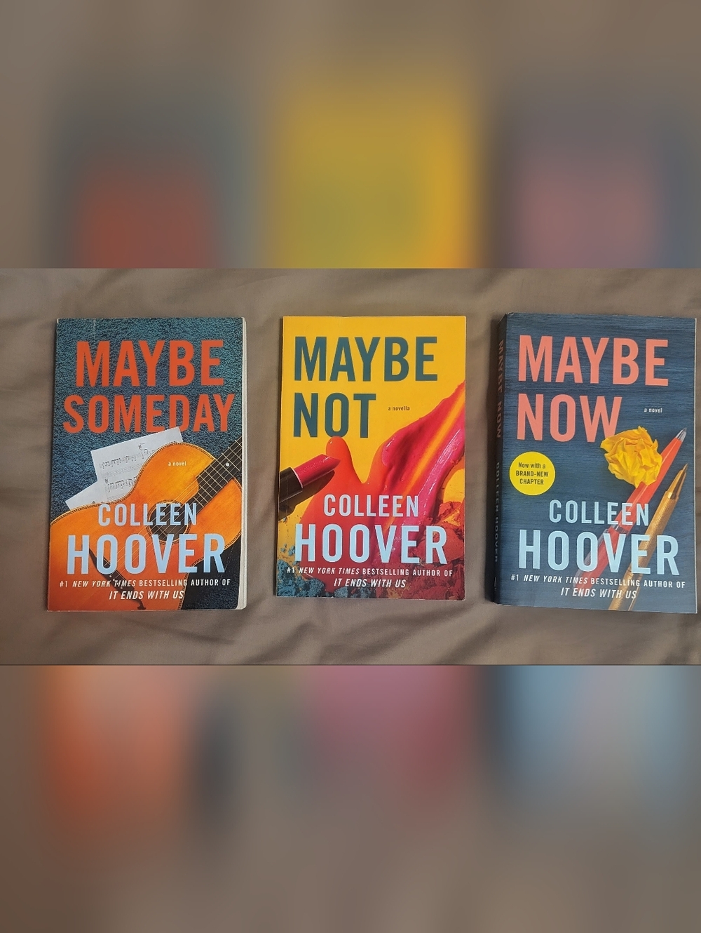Colleen Hoover "Maybe" Series Book Bundle